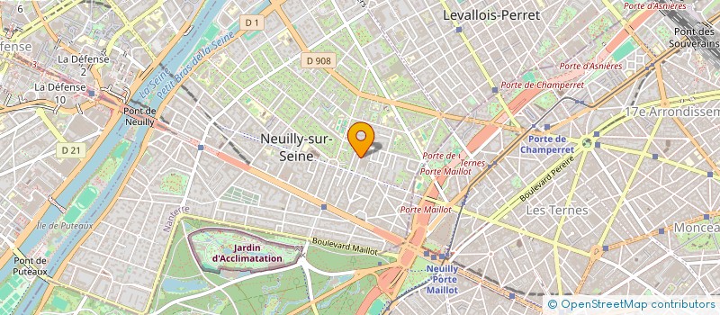 localisation de l'entreprise SOCIETE CIVILE IMMOBILIERE DU 20, VILLA DU ROULE A NEUILLY à NEUILLY-SUR-SEINE