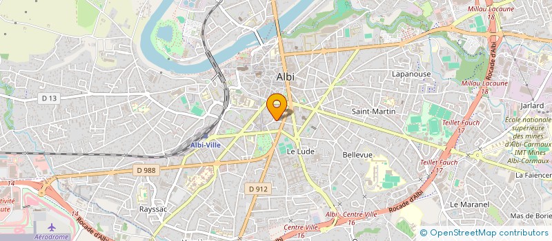 localisation de l'entreprise SOCIETE CIVILE IMMOBILIERE DU 24 RUE CASTELGINEST à ALBI