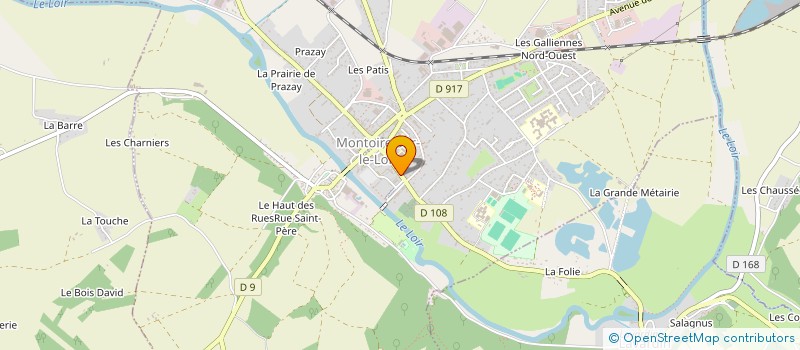 localisation de l'entreprise SOCIETE CIVILE IMMOBILIERE DU 24 RUE SAINT LAURENT  LE POULIGUEN