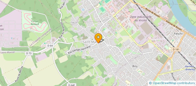 localisation de l'entreprise SOCIETE CIVILE IMMOBILIERE DU 25 RUE DU MAIL à SAINT-MARCEL
