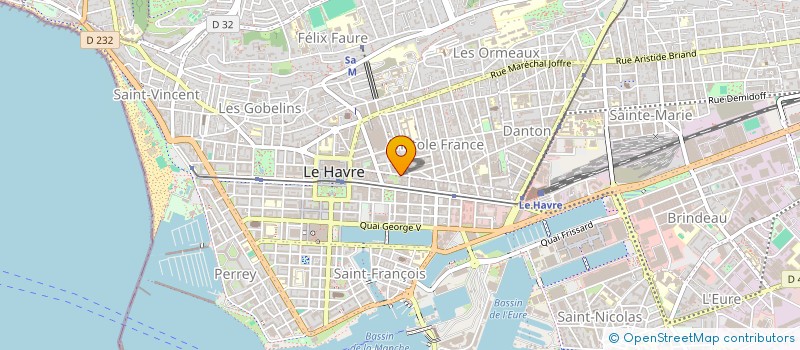 localisation de l'entreprise SOCIETE CIVILE IMMOBILIERE DU 28 RUE JULES LECESNE à LE HAVRE