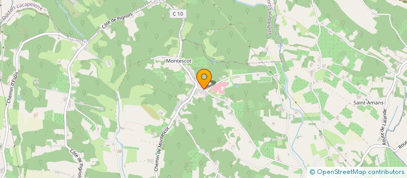 localisation de l'entreprise SOCIETE CIVILE IMMOBILIERE DU 4 ROUTE DE LOUMENADE OU PAR ABREVIATION S.C.I. DU 4 ROUTE DE LOUMENADE  MOISSAC