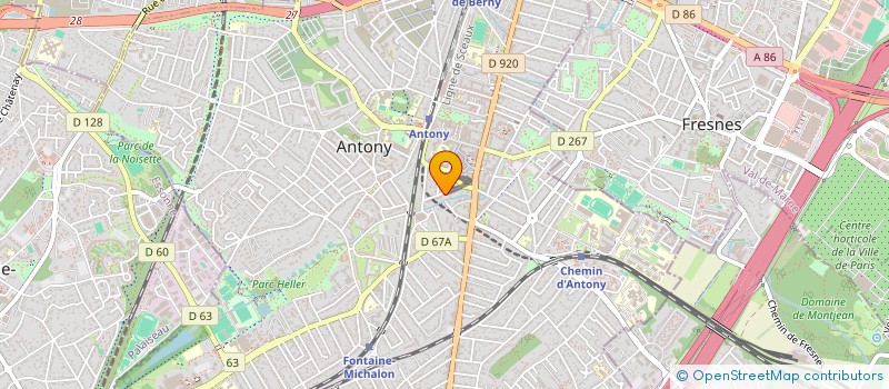 localisation de l'entreprise SOCIETE CIVILE IMMOBILIERE DU 43 CHERHCE - MIDI à ANTONY