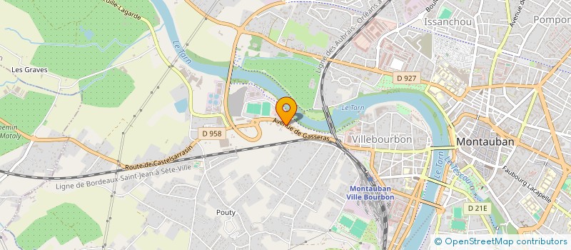 localisation de l'entreprise SOCIETE CIVILE IMMOBILIERE DU 441 AVENUE DE GASSERAS  MONTAUBAN