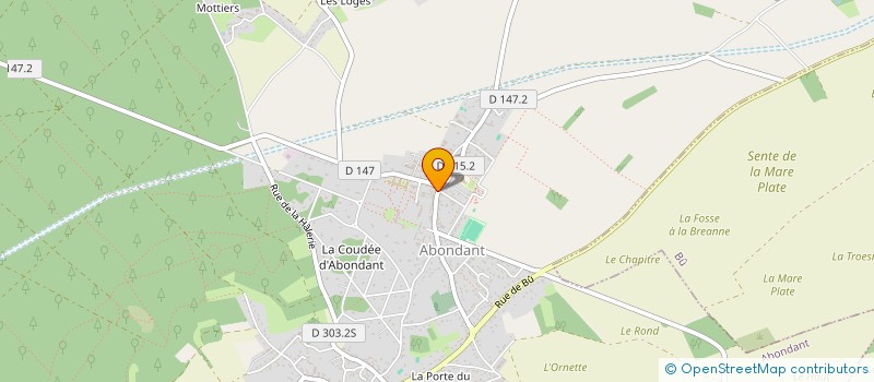localisation de l'entreprise SOCIETE CIVILE IMMOBILIERE DU 5-7 RUE DIEU à ABONDANT