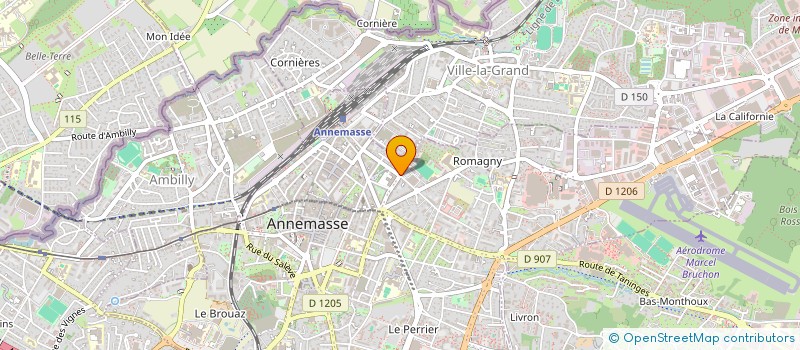 localisation de l'entreprise SOCIETE CIVILE IMMOBILIERE DU 5 RUE ADRIEN LIGUE  VILLE-LA-GRAND