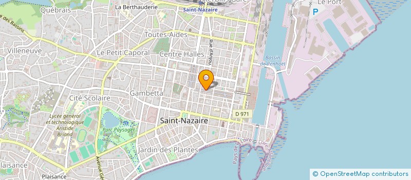 localisation de l'entreprise SOCIETE CIVILE IMMOBILIERE DU 51 RUE D'ANJOU  SAINT-NAZAIRE