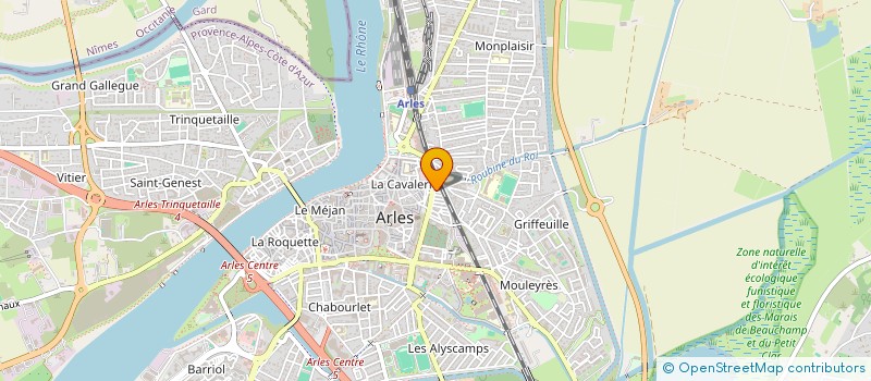 localisation de l'entreprise SOCIETE CIVILE IMMOBILIERE DU 7 BOULEVARD EMILE COMBES à ARLES