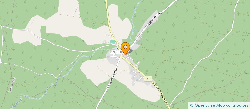 localisation de l'entreprise SOCIETE CIVILE IMMOBILIERE DU 77 COURS DU XIV JUILLET  LENCOUACQ