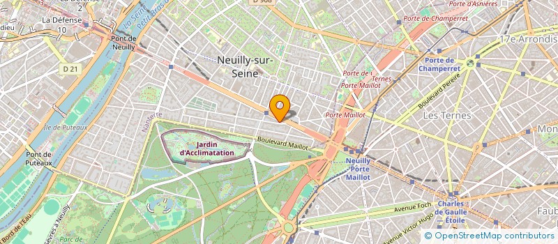 localisation de l'entreprise SOCIETE CIVILE IMMOBILIERE DU 79 AVENUE CHARLES DE GAULLE à NEUILLY-SUR-SEINE