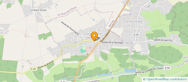 localisation de l'entreprise SOCIETE CIVILE IMMOBILIERE DU 84 CANALE VECCHIO  SAINT-PIERRE-DES-FLEURS