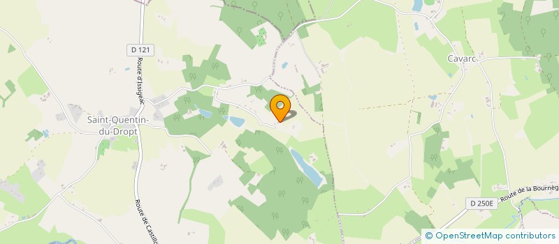 localisation de l'entreprise SOCIETE CIVILE IMMOBILIERE DU BIDOUNET  SAINT-QUENTIN-DU-DROPT