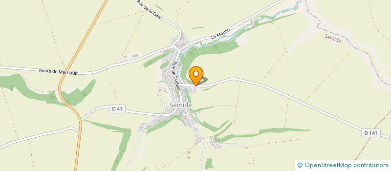 localisation de l'entreprise SOCIETE CIVILE IMMOBILIERE DU BLANC MONT  SEMIDE