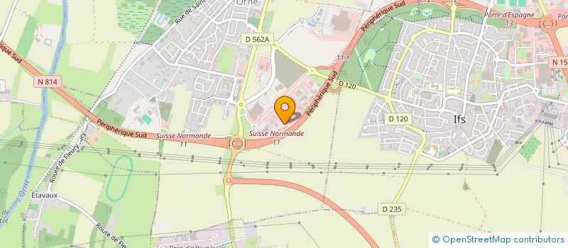 localisation de l'entreprise SOCIETE CIVILE IMMOBILIERE DU BOCAGE VALOGNAIS  FLEURY-SUR-ORNE