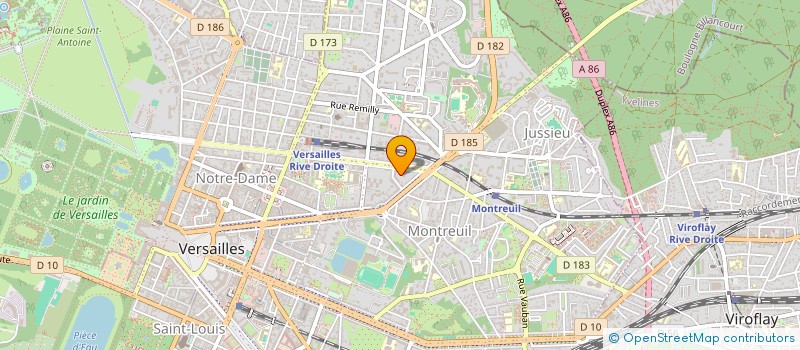 localisation de l'entreprise SOCIETE CIVILE IMMOBILIERE DU BOIS DU ROY à VERSAILLES