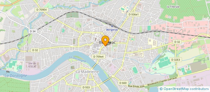 localisation de l'entreprise SOCIETE CIVILE IMMOBILIERE DU BROCARD à BERGERAC
