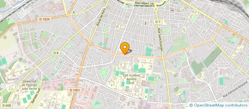 localisation de l'entreprise SOCIETE CIVILE IMMOBILIERE DU CEDRE à AMIENS