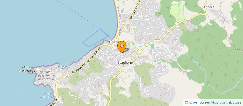 localisation de l'entreprise SOCIETE CIVILE IMMOBILIERE DU CLOS DES ORANGERS  GROSSETO-PRUGNA