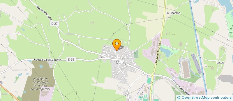 localisation de l'entreprise SOCIETE CIVILE IMMOBILIERE DU COLOMBIER  MABLY