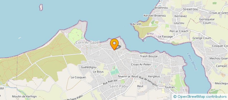 localisation de l'entreprise SOCIETE CIVILE IMMOBILIERE DU COURS DAJOT  SAINT-PABU