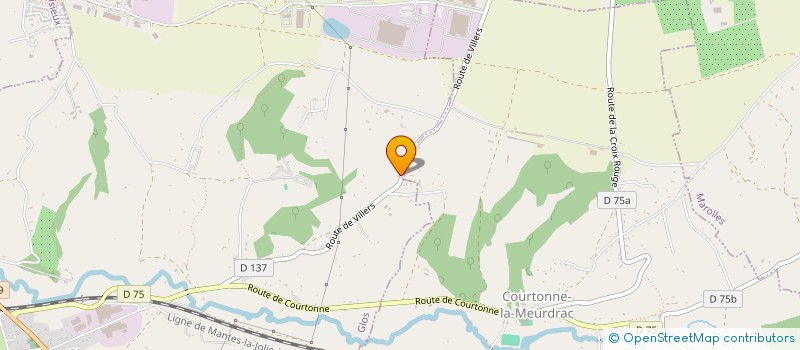 localisation de l'entreprise SOCIETE CIVILE IMMOBILIERE DU CYCLAMEN  GLOS