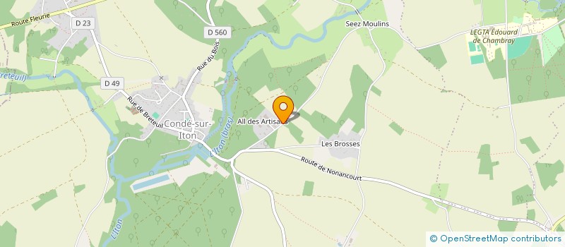 localisation de l'entreprise SOCIETE CIVILE IMMOBILIERE DU DOMAINE SEEZ MONT  MESNILS-SUR-ITON