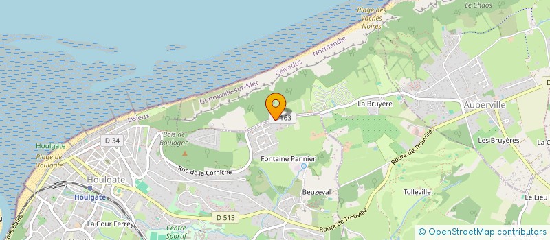 localisation de l'entreprise SOCIETE CIVILE IMMOBILIERE DU DRAKKAR  GONNEVILLE-SUR-MER