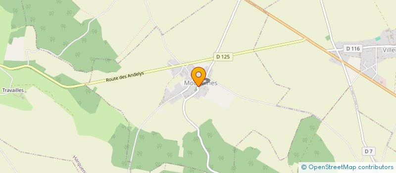 localisation de l'entreprise SOCIETE CIVILE IMMOBILIERE DU FRENE - SCI DU FRENE  VEXIN-SUR-EPTE