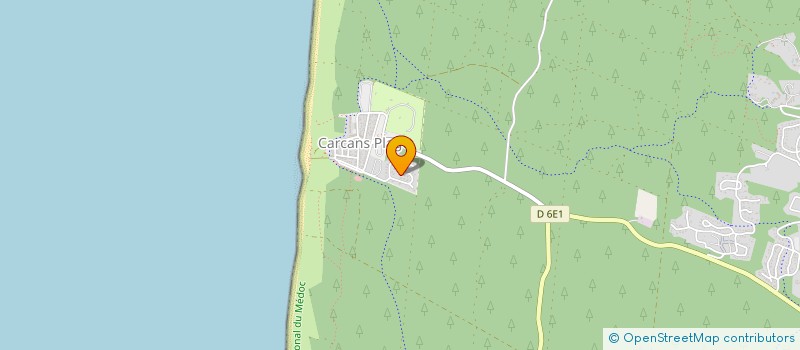 localisation de l'entreprise SOCIETE CIVILE IMMOBILIERE DU GRAIN DE SABLE  CARCANS