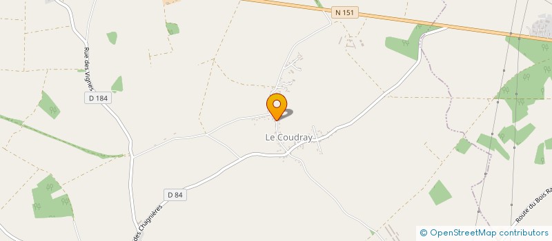 localisation de l'entreprise SOCIETE CIVILE IMMOBILIERE DU GRAND JARDIN  CIVRAY