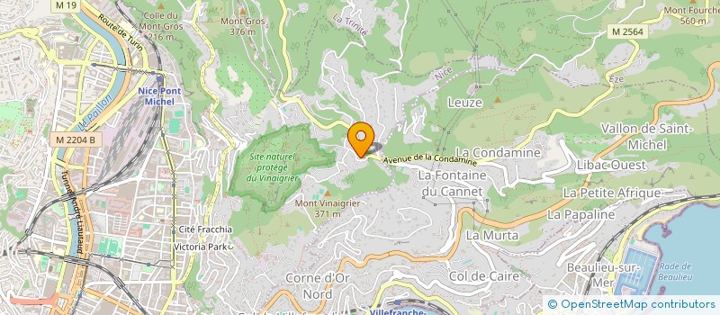 localisation de l'entreprise SOCIETE CIVILE IMMOBILIERE DU HAMEAU DE L'ART DE VIVRE à NICE