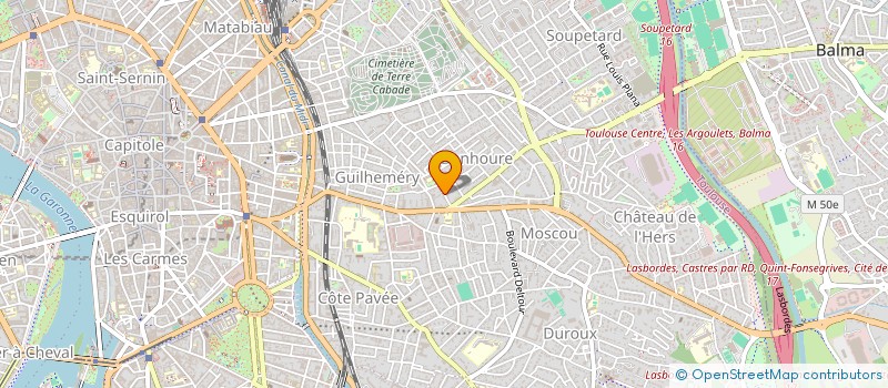 localisation de l'entreprise SOCIETE CIVILE IMMOBILIERE DU HAMEAU DE LA GARRIGOLE à TOULOUSE