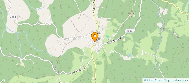 localisation de l'entreprise SOCIETE CIVILE IMMOBILIERE DU HAUT  VAOUR