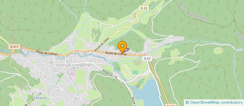 localisation de l'entreprise SOCIETE CIVILE IMMOBILIERE DU HAUT PERGY à XONRUPT-LONGEMER