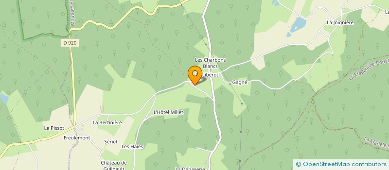 localisation de l'entreprise SOCIETE CIVILE IMMOBILIERE DU LIBEROT à MOUTIERS-AU-PERCHE