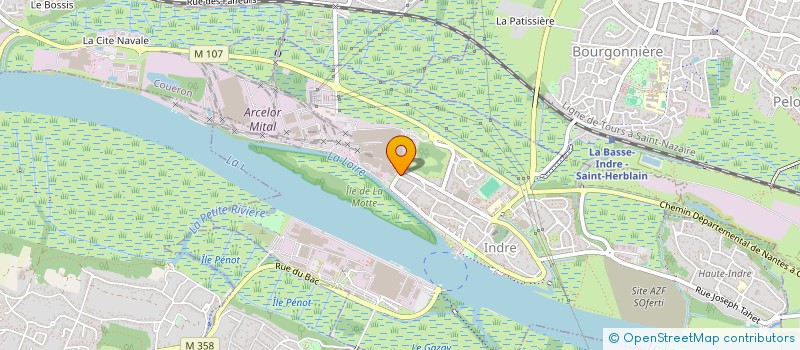 localisation de l'entreprise SOCIETE CIVILE IMMOBILIERE DU LION  INDRE