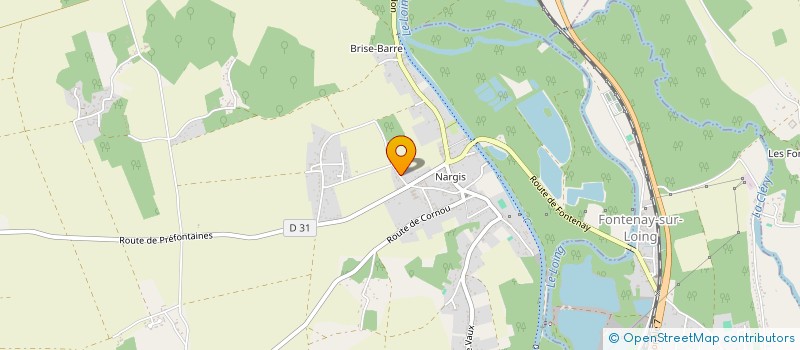 localisation de l'entreprise SOCIETE CIVILE IMMOBILIERE DU LOING à NARGIS