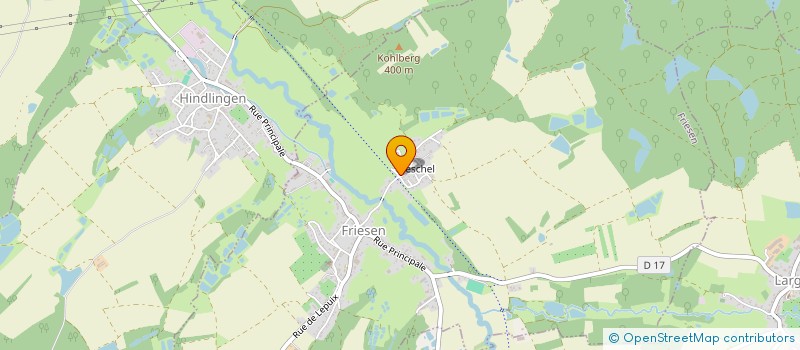 localisation de l'entreprise SOCIETE CIVILE IMMOBILIERE DU LYS  FRIESEN