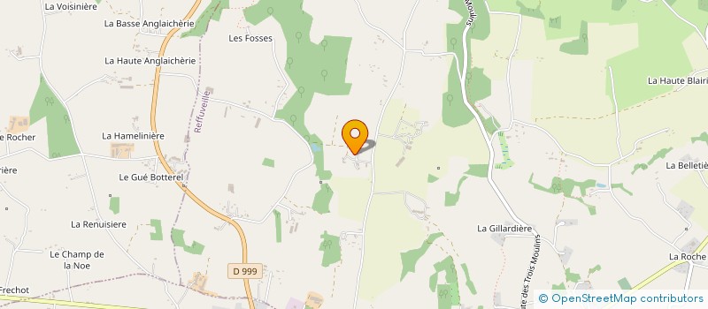 localisation de l'entreprise SOCIETE CIVILE IMMOBILIERE DU MANOIR DU TERTRE  JUVIGNY LES VALLEES