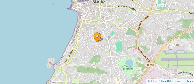localisation de l'entreprise SOCIETE CIVILE IMMOBILIERE DU MIDI à BIARRITZ