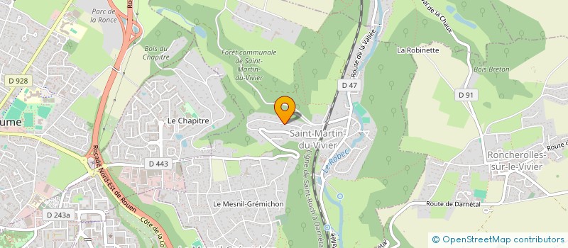 localisation de l'entreprise SOCIETE CIVILE IMMOBILIERE DU MONTE BARBATU  SAINT-MARTIN-DU-VIVIER