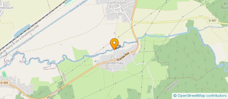 localisation de l'entreprise SOCIETE CIVILE IMMOBILIERE DU MOULIN D'ANDERNAY à ANDERNAY