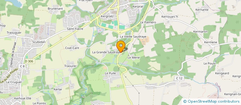 localisation de l'entreprise SOCIETE CIVILE IMMOBILIERE DU MUGUET  GUIDEL