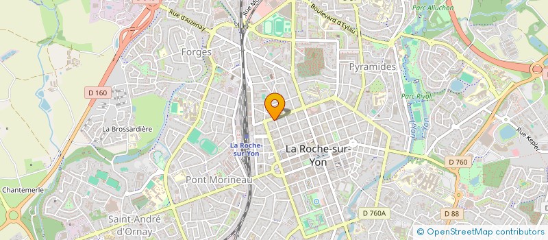 localisation de l'entreprise SOCIETE CIVILE IMMOBILIERE DU NEUF BIS à LA ROCHE-SUR-YON