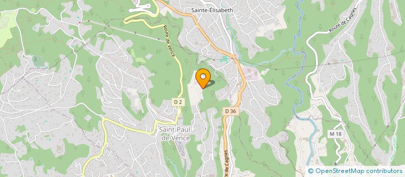 localisation de l'entreprise SOCIETE CIVILE IMMOBILIERE DU NEUF RUE MARECHAL JOFFRE à SAINT-PAUL-DE-VENCE