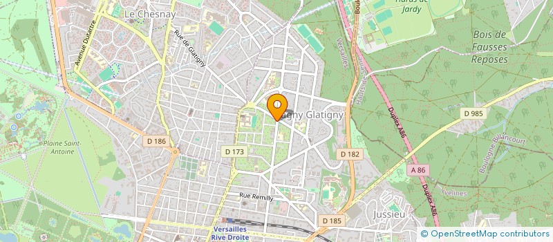 localisation de l'entreprise SOCIETE CIVILE IMMOBILIERE DU PARC DE CLAGNY à VERSAILLES