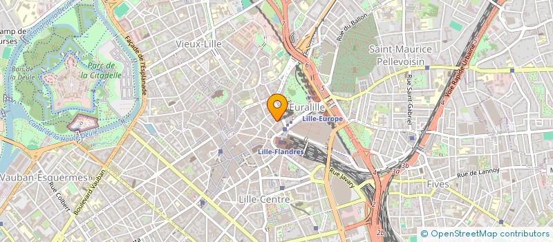 localisation de l'entreprise SOCIETE CIVILE IMMOBILIERE DU PARC DES SEPT LIEUES à LILLE