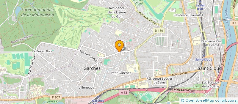 localisation de l'entreprise SOCIETE CIVILE IMMOBILIERE DU PARK'OVEL à GARCHES