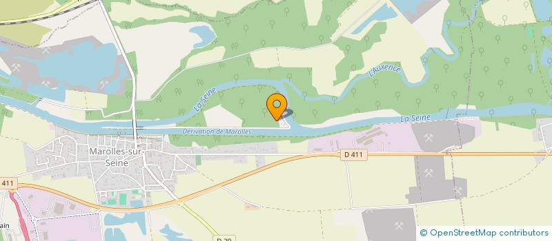 localisation de l'entreprise SOCIETE CIVILE IMMOBILIERE DU PARVIS  MISY-SUR-YONNE