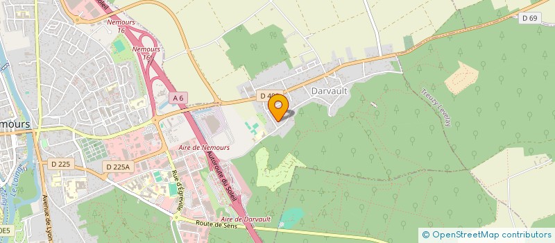 localisation de l'entreprise SOCIETE CIVILE IMMOBILIERE DU PETIT CHATELET  DARVAULT